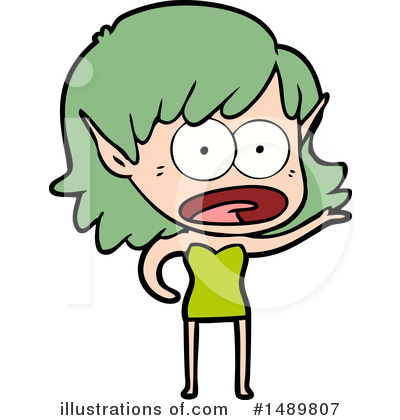 Royalty-Free (RF) Girl Clipart Illustration by lineartestpilot - Stock Sample #1489807