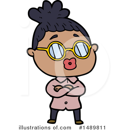 Royalty-Free (RF) Girl Clipart Illustration by lineartestpilot - Stock Sample #1489811
