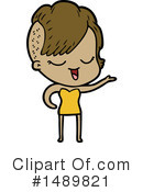 Girl Clipart #1489821 by lineartestpilot