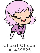 Girl Clipart #1489825 by lineartestpilot