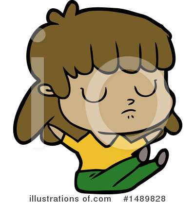 Royalty-Free (RF) Girl Clipart Illustration by lineartestpilot - Stock Sample #1489828