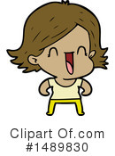 Girl Clipart #1489830 by lineartestpilot