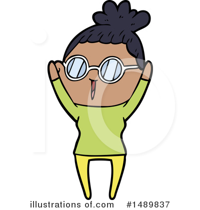 Royalty-Free (RF) Girl Clipart Illustration by lineartestpilot - Stock Sample #1489837