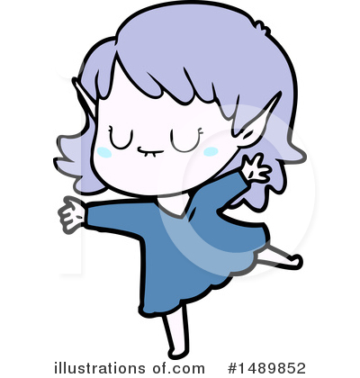 Royalty-Free (RF) Girl Clipart Illustration by lineartestpilot - Stock Sample #1489852