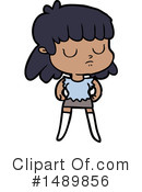 Girl Clipart #1489856 by lineartestpilot