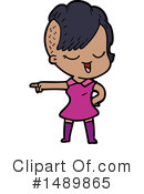 Girl Clipart #1489865 by lineartestpilot