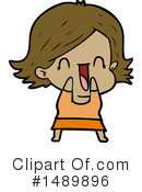 Girl Clipart #1489896 by lineartestpilot