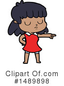 Girl Clipart #1489898 by lineartestpilot