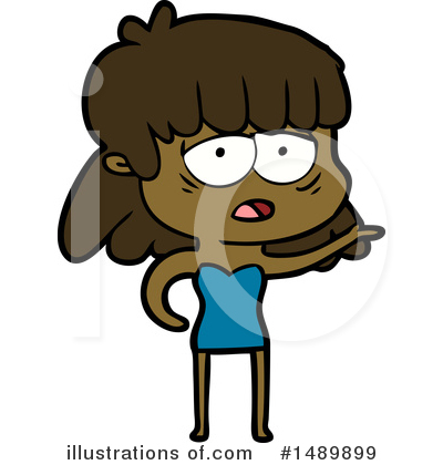 Royalty-Free (RF) Girl Clipart Illustration by lineartestpilot - Stock Sample #1489899