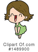 Girl Clipart #1489900 by lineartestpilot