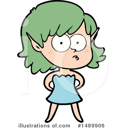 Royalty-Free (RF) Girl Clipart Illustration by lineartestpilot - Stock Sample #1489906