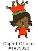 Girl Clipart #1489923 by lineartestpilot