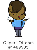 Girl Clipart #1489935 by lineartestpilot