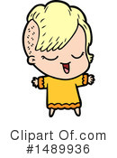 Girl Clipart #1489936 by lineartestpilot