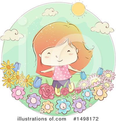 Royalty-Free (RF) Girl Clipart Illustration by BNP Design Studio - Stock Sample #1498172