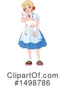 Girl Clipart #1498786 by Pushkin