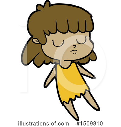 Royalty-Free (RF) Girl Clipart Illustration by lineartestpilot - Stock Sample #1509810