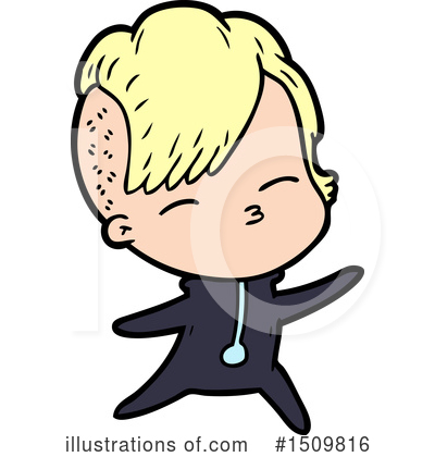 Royalty-Free (RF) Girl Clipart Illustration by lineartestpilot - Stock Sample #1509816
