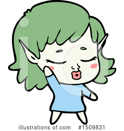 Royalty-Free (RF) Girl Clipart Illustration by lineartestpilot - Stock Sample #1509831