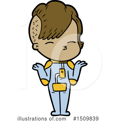 Royalty-Free (RF) Girl Clipart Illustration by lineartestpilot - Stock Sample #1509839