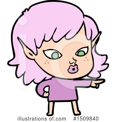 Royalty-Free (RF) Girl Clipart Illustration by lineartestpilot - Stock Sample #1509840