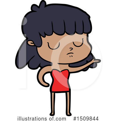 Royalty-Free (RF) Girl Clipart Illustration by lineartestpilot - Stock Sample #1509844