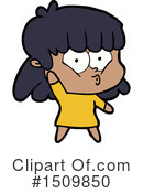 Girl Clipart #1509850 by lineartestpilot