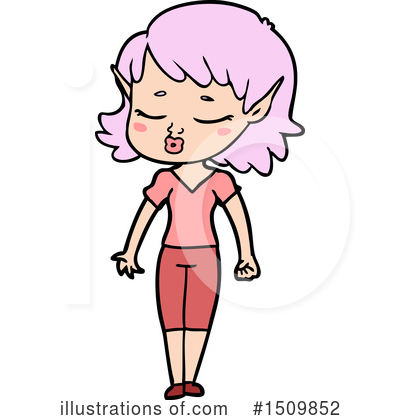 Royalty-Free (RF) Girl Clipart Illustration by lineartestpilot - Stock Sample #1509852