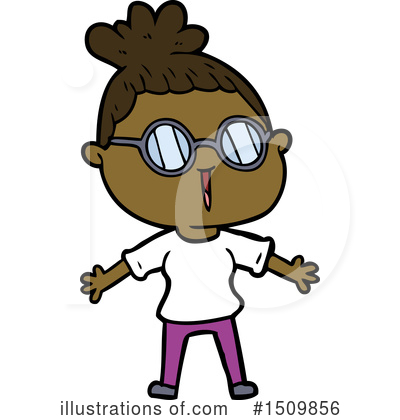 Royalty-Free (RF) Girl Clipart Illustration by lineartestpilot - Stock Sample #1509856