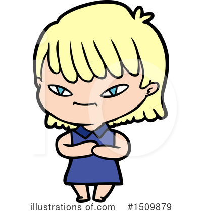 Royalty-Free (RF) Girl Clipart Illustration by lineartestpilot - Stock Sample #1509879