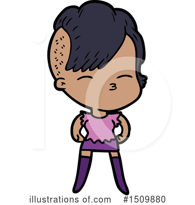 Royalty-Free (RF) Girl Clipart Illustration by lineartestpilot - Stock Sample #1509880