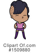 Girl Clipart #1509880 by lineartestpilot