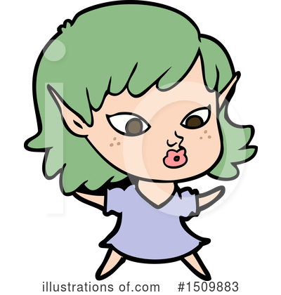 Royalty-Free (RF) Girl Clipart Illustration by lineartestpilot - Stock Sample #1509883