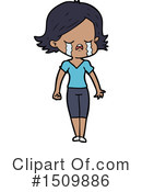 Girl Clipart #1509886 by lineartestpilot