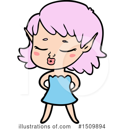Royalty-Free (RF) Girl Clipart Illustration by lineartestpilot - Stock Sample #1509894