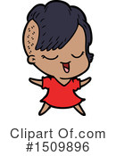 Girl Clipart #1509896 by lineartestpilot