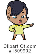 Girl Clipart #1509902 by lineartestpilot