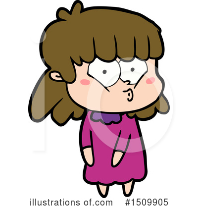 Royalty-Free (RF) Girl Clipart Illustration by lineartestpilot - Stock Sample #1509905