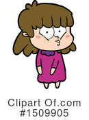 Girl Clipart #1509905 by lineartestpilot