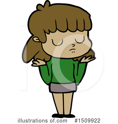 Royalty-Free (RF) Girl Clipart Illustration by lineartestpilot - Stock Sample #1509922
