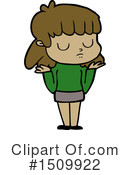 Girl Clipart #1509922 by lineartestpilot