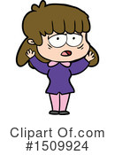 Girl Clipart #1509924 by lineartestpilot