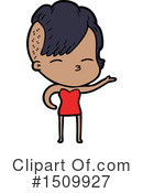 Girl Clipart #1509927 by lineartestpilot