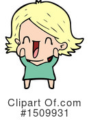 Girl Clipart #1509931 by lineartestpilot