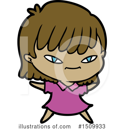 Royalty-Free (RF) Girl Clipart Illustration by lineartestpilot - Stock Sample #1509933