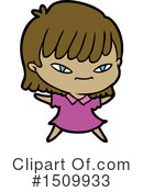 Girl Clipart #1509933 by lineartestpilot