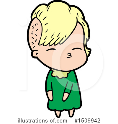 Royalty-Free (RF) Girl Clipart Illustration by lineartestpilot - Stock Sample #1509942