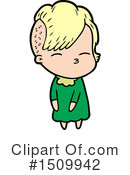 Girl Clipart #1509942 by lineartestpilot