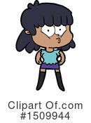 Girl Clipart #1509944 by lineartestpilot