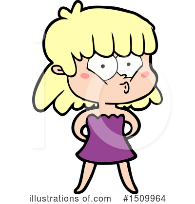 Royalty-Free (RF) Girl Clipart Illustration by lineartestpilot - Stock Sample #1509964